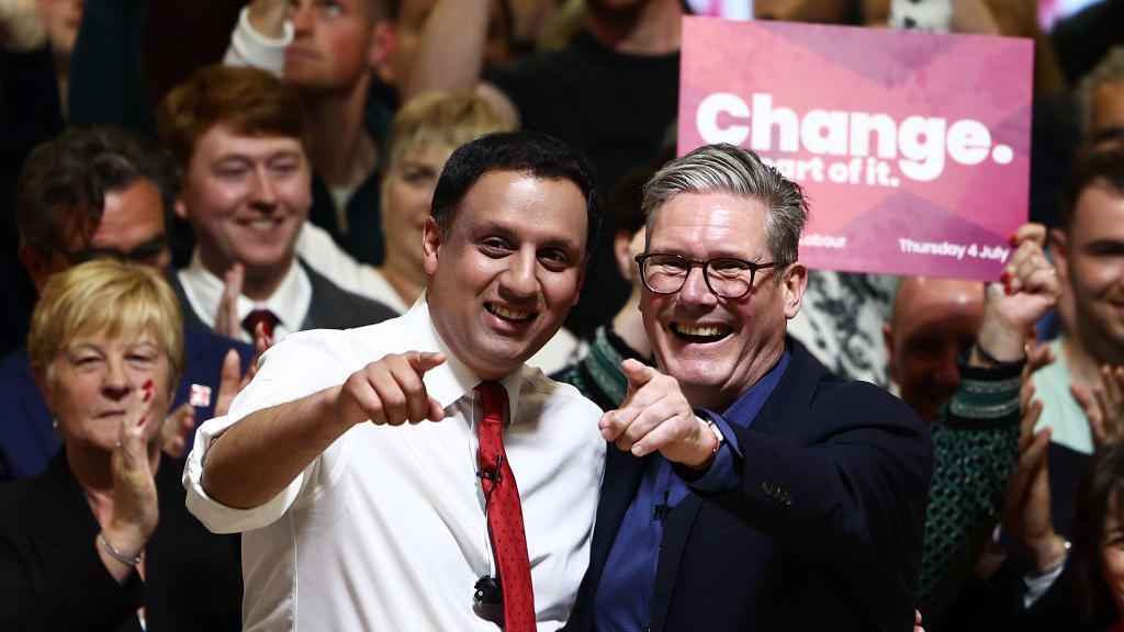 Anas Sarwar a Syr Keir Starmer