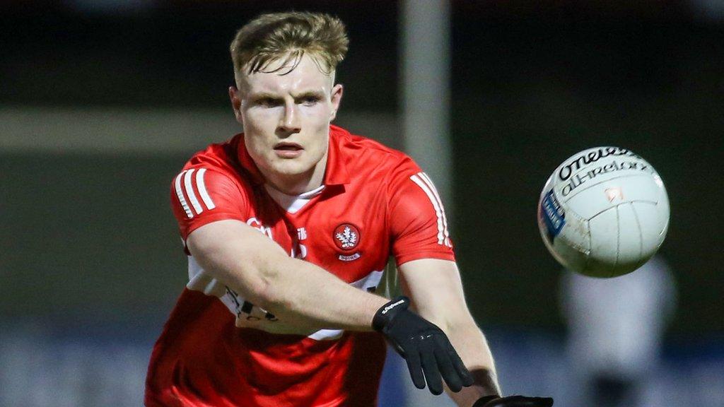 Derry forward Ethan Doherty won Ulster titles with his club Glen and with his county in 2022