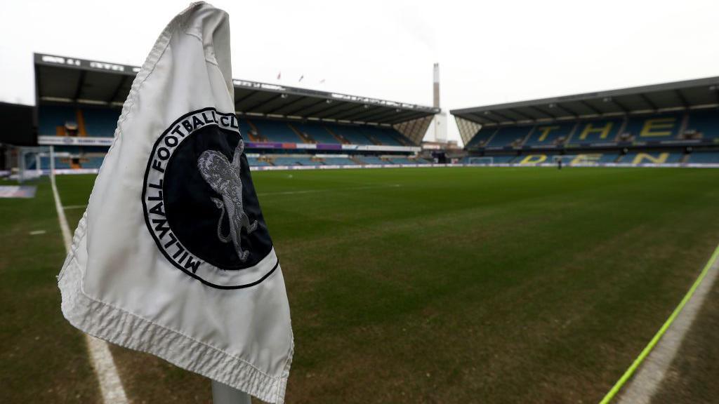 A general view of Millwall FC's stadium - The Den