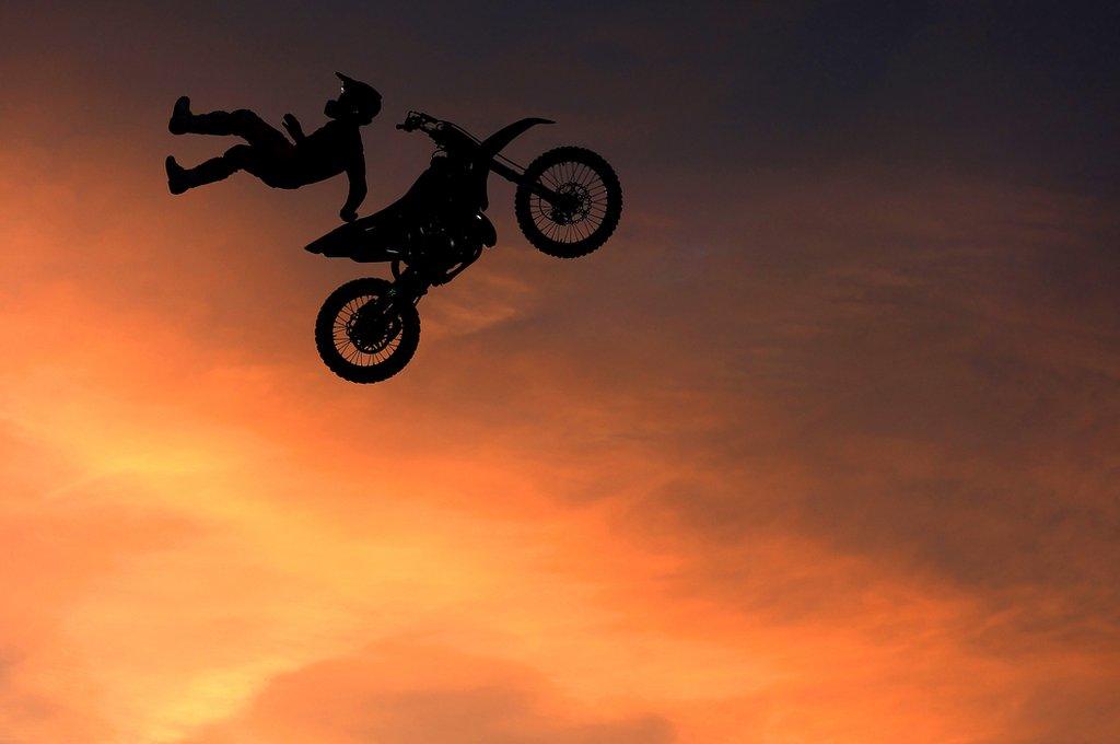 David Rinaldo competes at the X Games California in Ventura