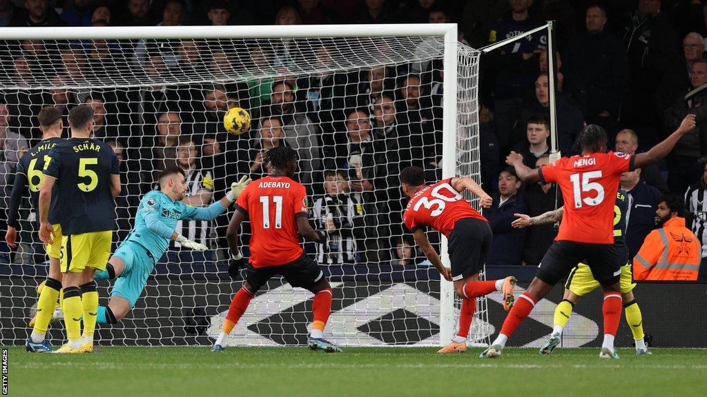 Andros Townsend's goal was his first for almost two years, since scoring for Everton against Brentford in the FA Cup in February 2022