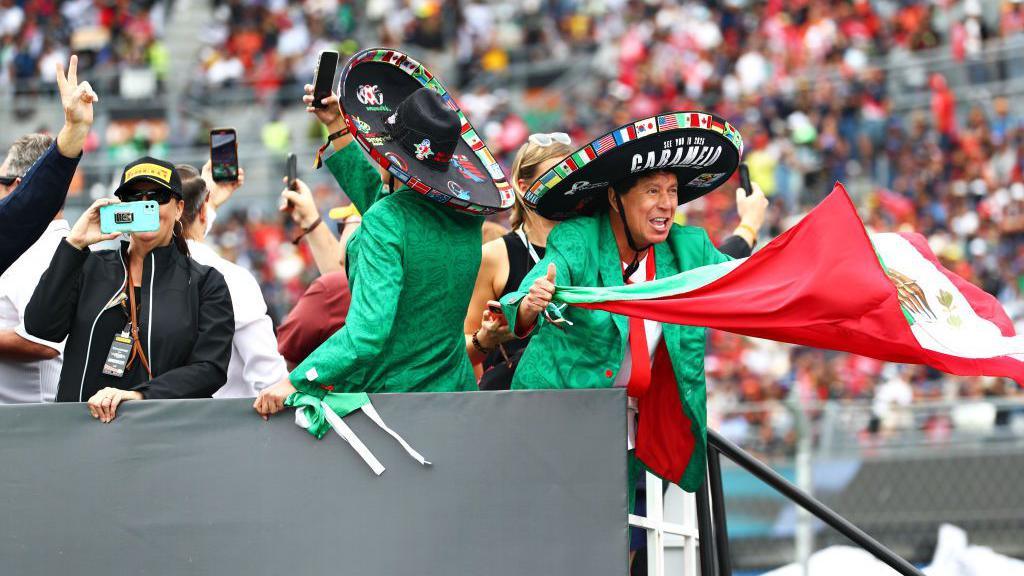 Fans at last year's Mexico City Grand Prix 