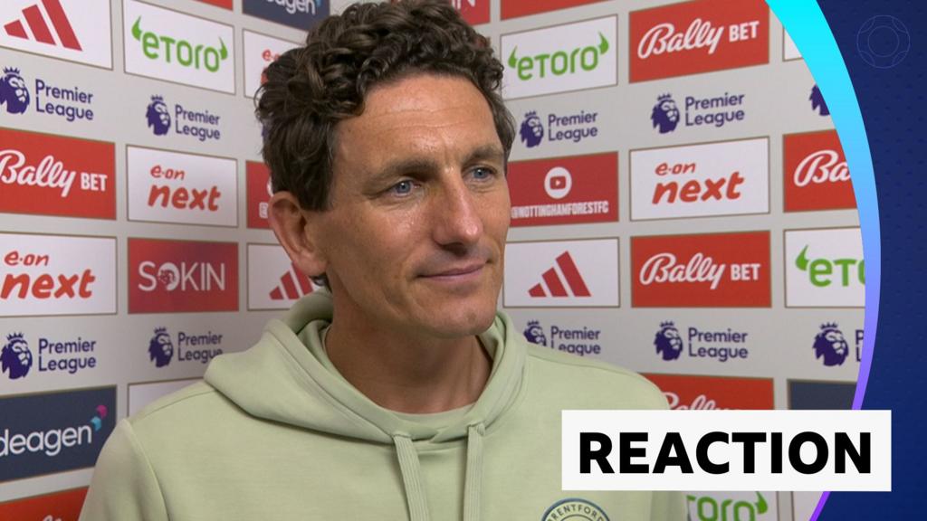 Brentford 'nowhere near' our standards - Andrews