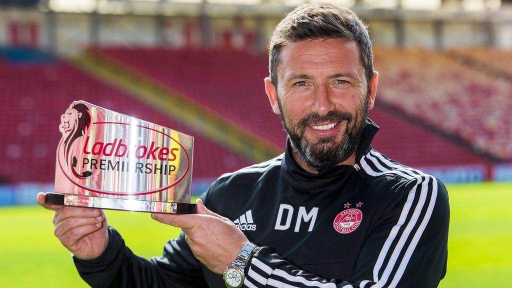 Aberdeen manager Derek McInnes