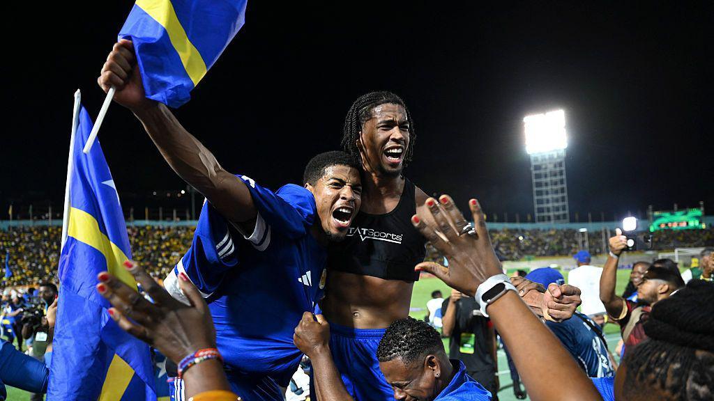 World Cup: Curacao become smallest nation to qualify for World Cup after  Jamaica draw - BBC Sport