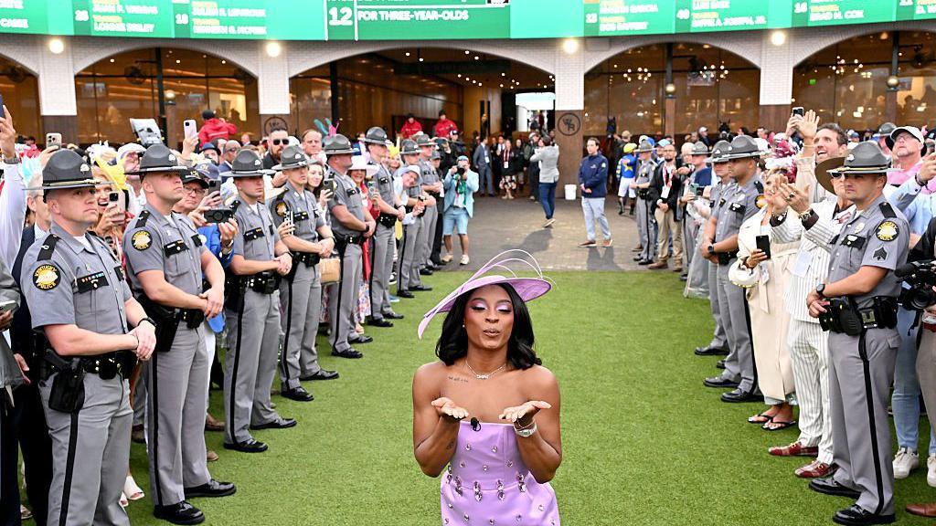 US gymnast Simone Biles