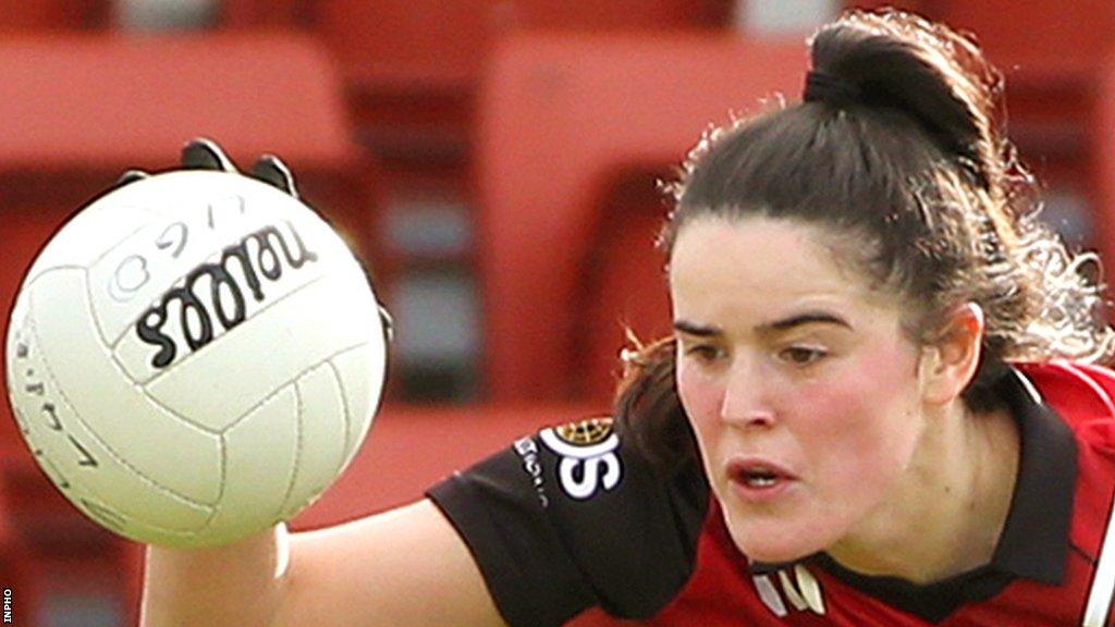 Bredagh forward Vivienne McCormack netted twice against Errigal Ciaran in Sunday's semi-final