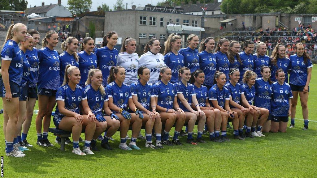 The Cavan ladies football squad