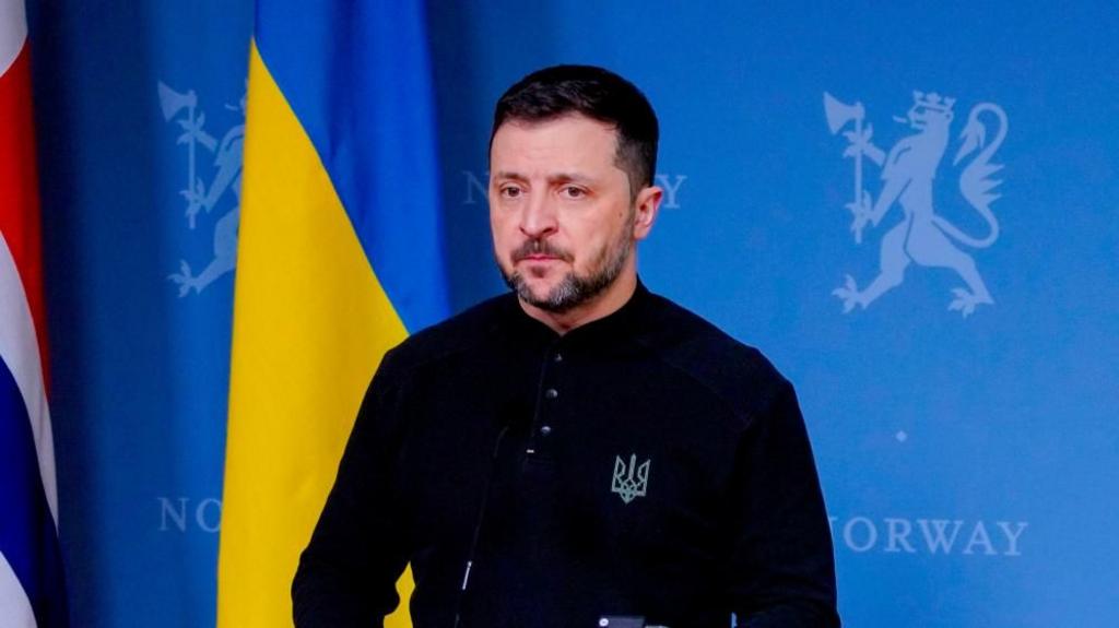 Putin must stop 'unnecessary demands' in peace talks, Zelensky tells EU  chiefs at meeting - BBC News