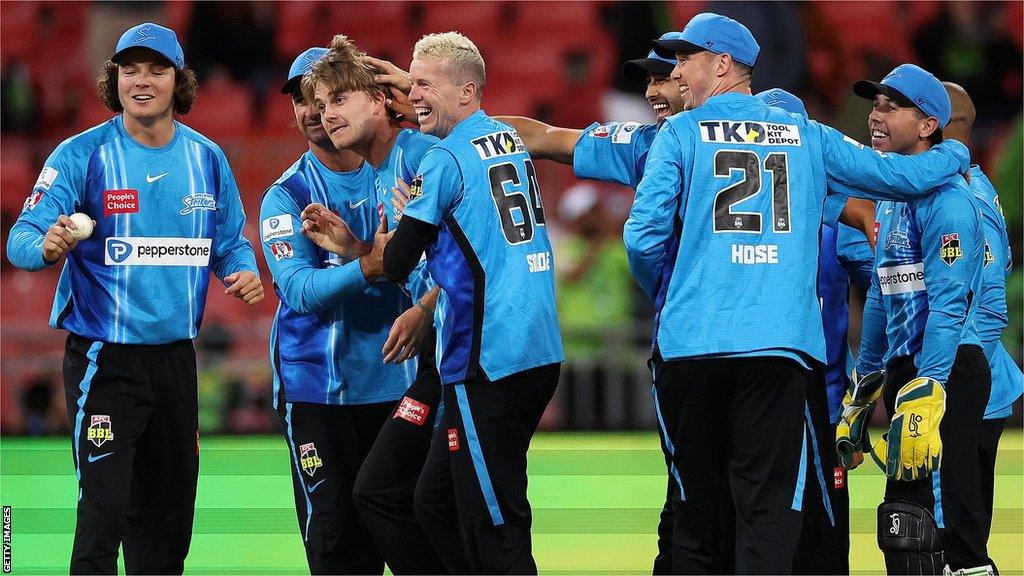 Adelaide Strikers celebrate