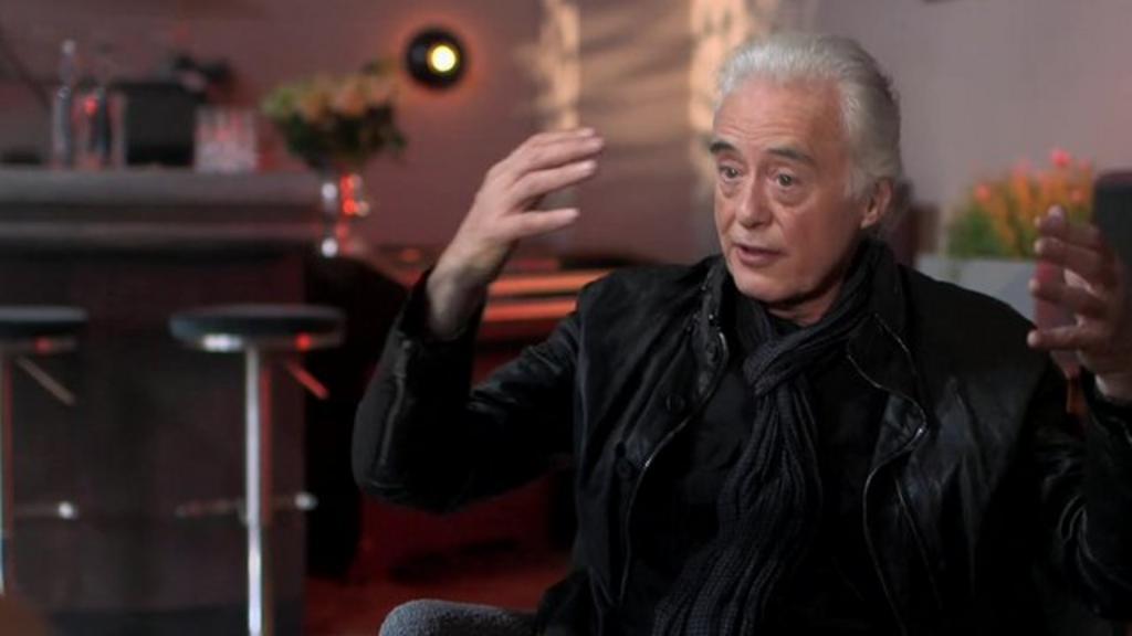 Jimmy Page on Led Zeppelin's Indian fusion tracks - BBC News