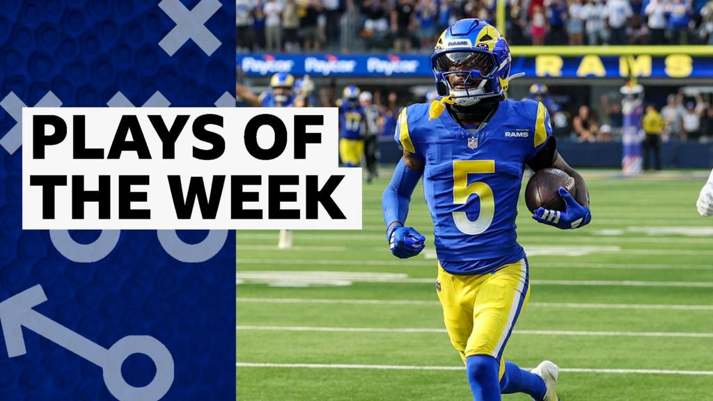 Rams' Atwell scores 88-yard touchdown in NFL plays of the week