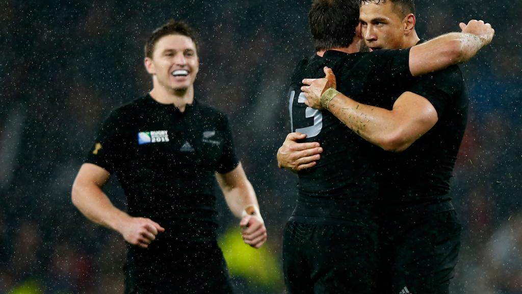 New Zealand celebrate win