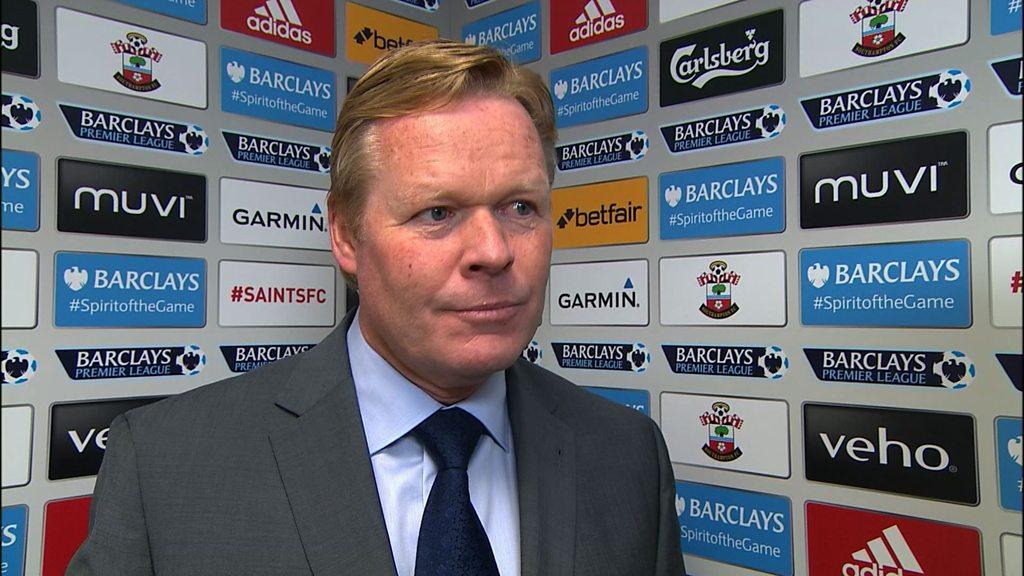 Saints first-half best of season - Koeman