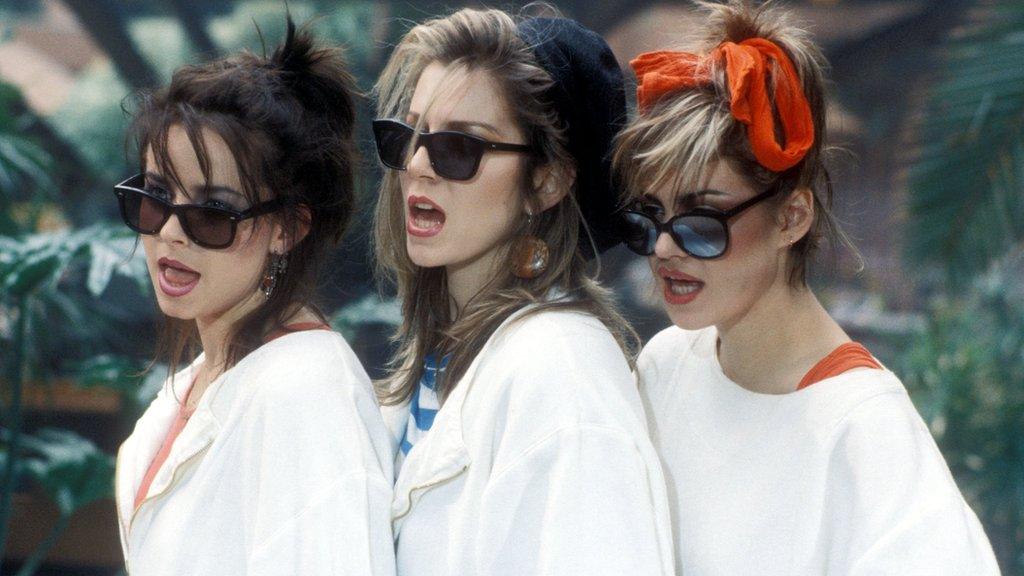 Bananarama on the Kenny Everett Show in 1984