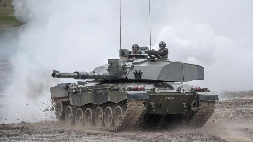 File photo dof a Challenger II Main Battle Tank at Royal Tank Regiment HQ, Tidworth, Wiltshire