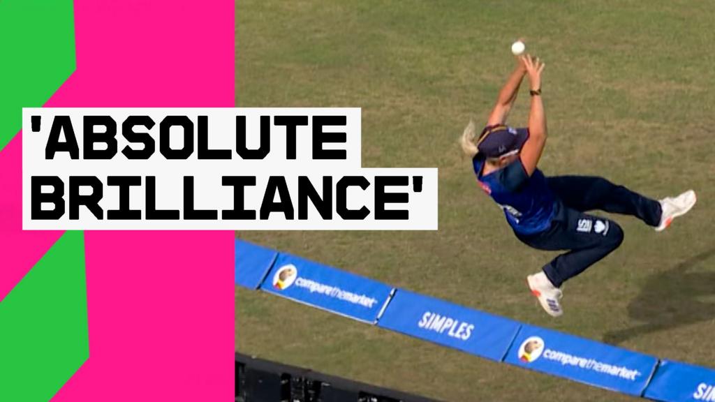 'This is remarkable' - George's moment of incredible fielding