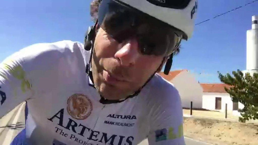 Endurance cyclist Mark Beaumont