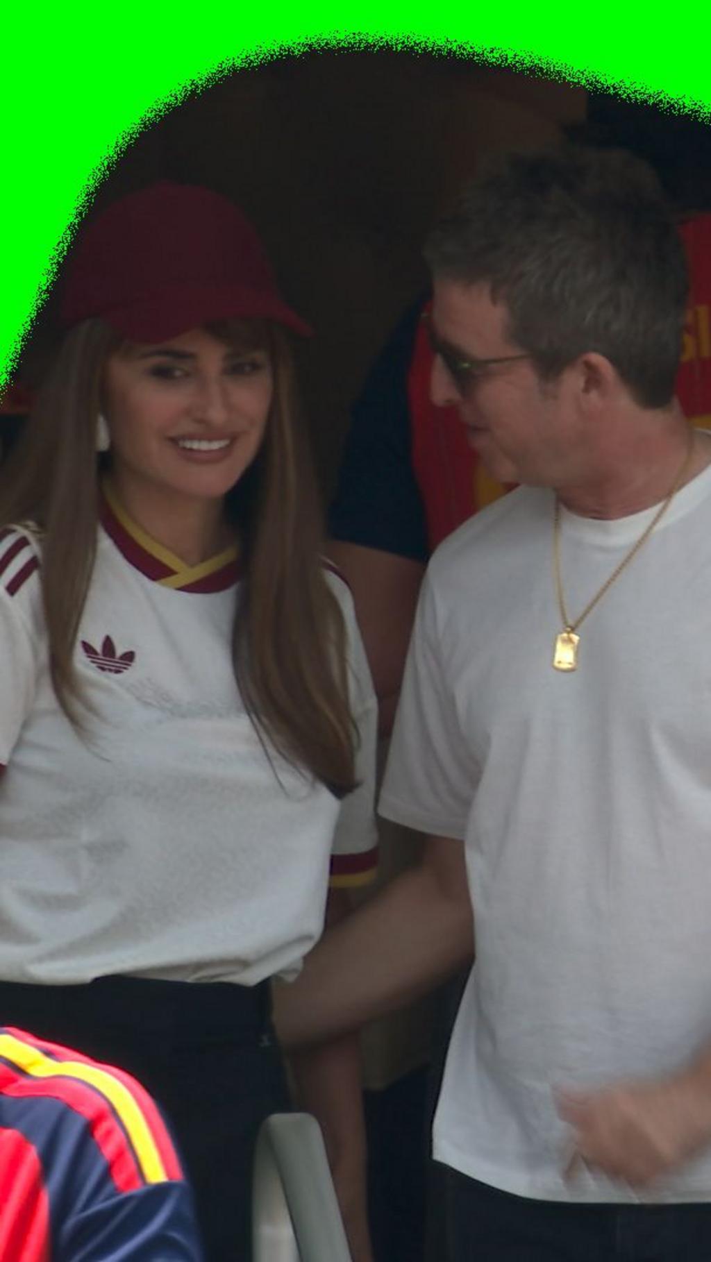 World Cup 2026: Penelope Cruz and Noel Gallagher spotted at Spain v Belgium