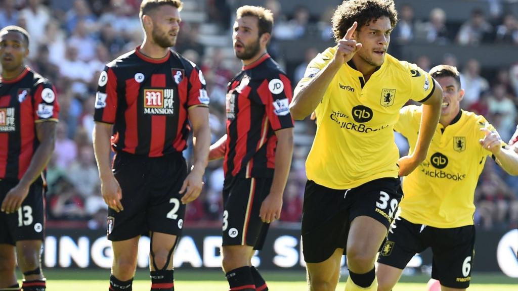 Rudy Gestede celebrates