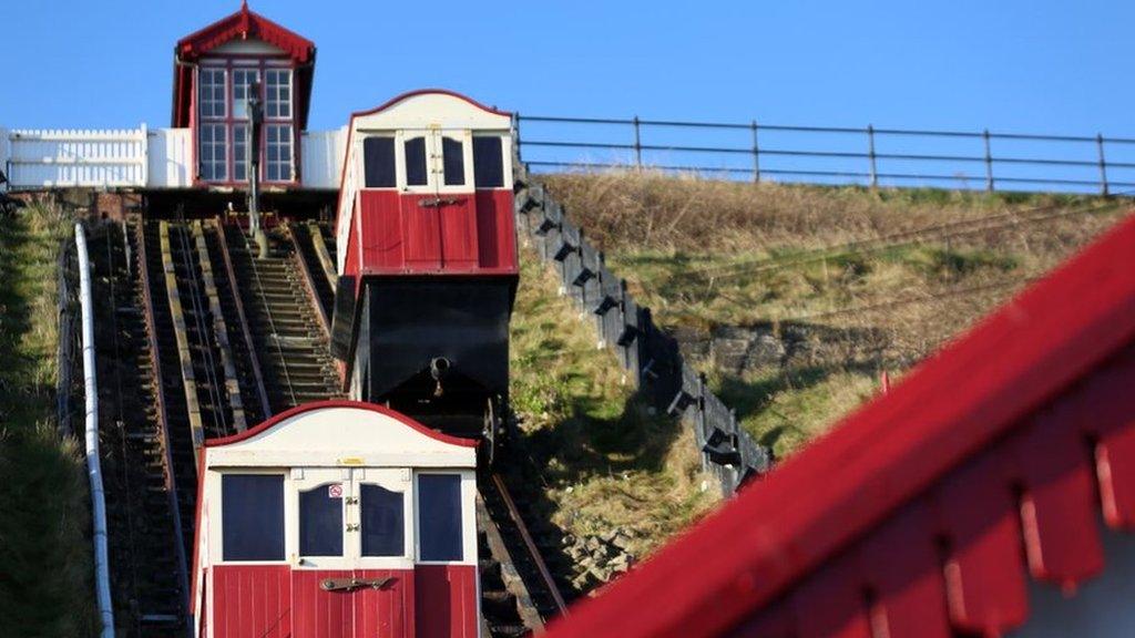 Saltburn cliff tramway