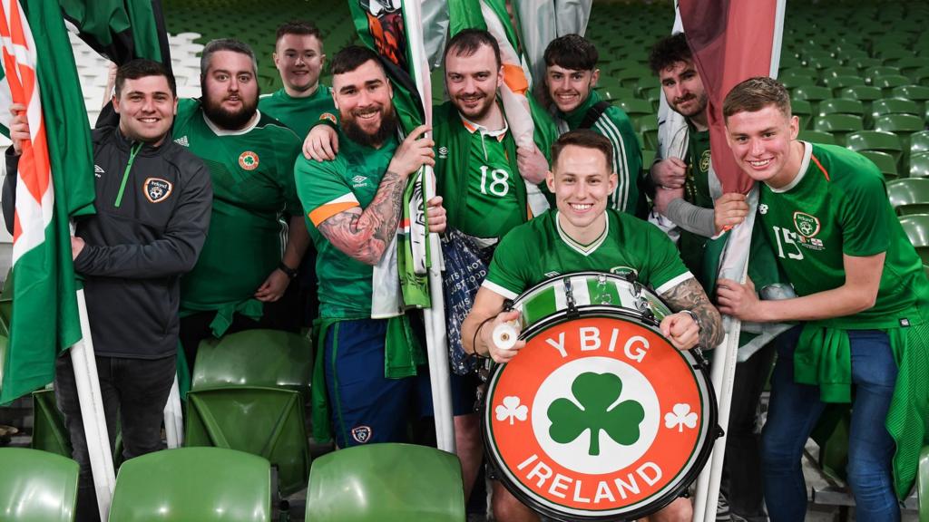 Republic of Ireland fans