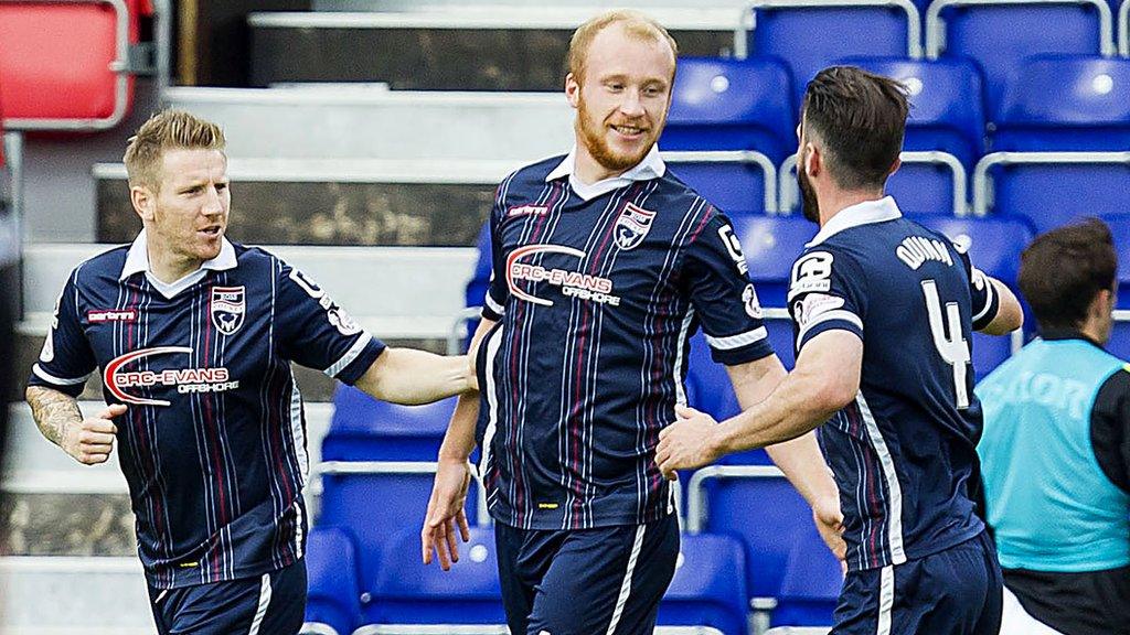 Liam Boyce scored Ross County's opener