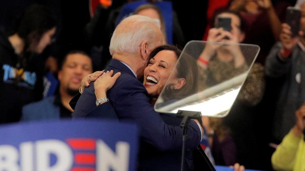 Biden and Harris