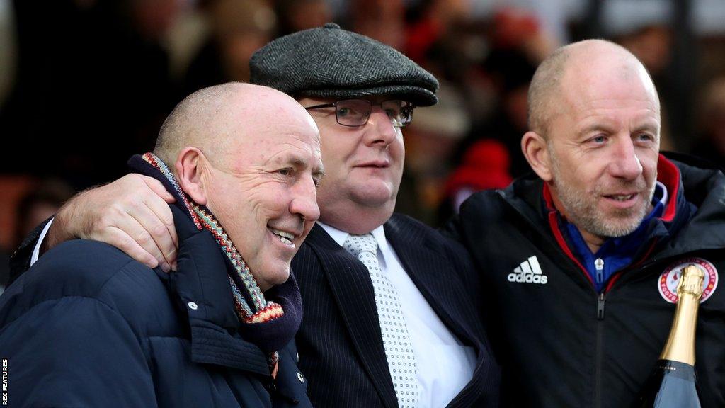 John Coleman, Andy Holt and Jimmy Bell