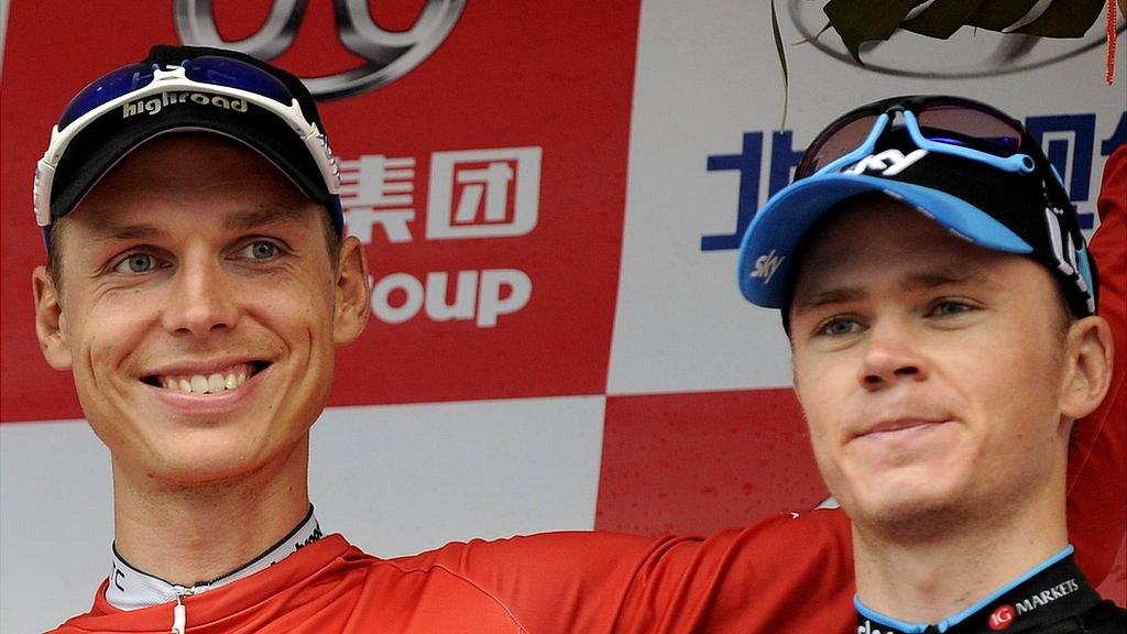 Four-time time trial champion Tony Martin and four-time Tour de France winner Chris Froome