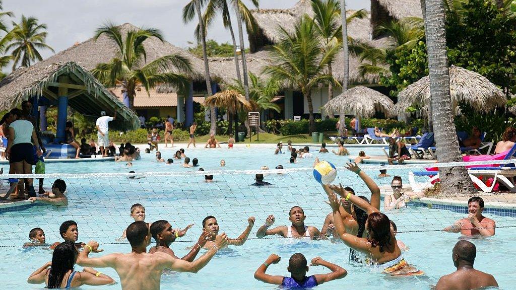 A hotel in the Dominican Republic