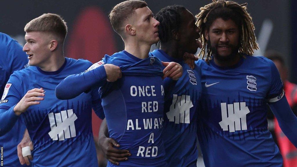 Jay Stansfield celebrates