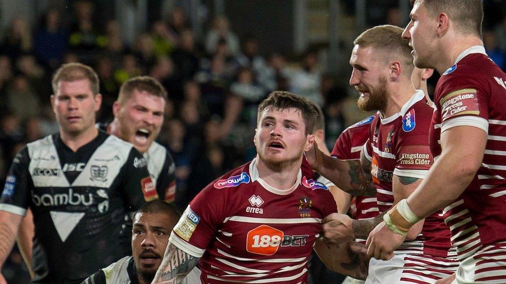 John Bateman's score on the hooter settles it for Wigan