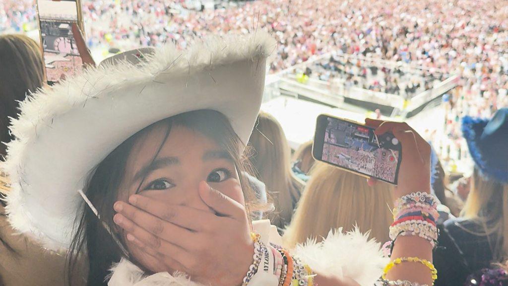 Fans flocked to Murrayfield Stadium in Edinburgh as Taylor Swift began a series of dates in the UK as pat of her Eras Tour