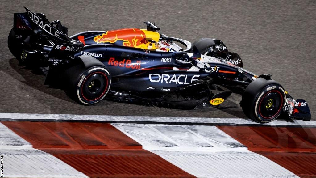 Max Verstappen in the RB20