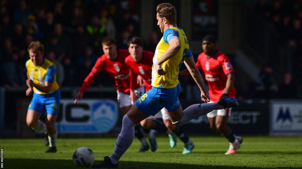 Asa Hall scores from the penalty spot