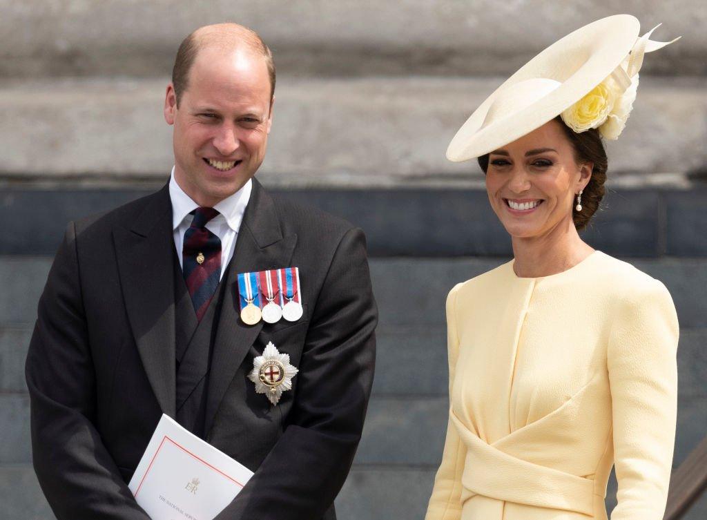 Prince William and his wife Catherine, Duchess of Cambridge.