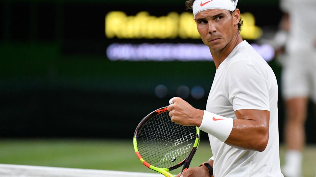 Watch Wimbledon 2018 Rafael Nadal Novak Djokovic Kevin Anderson John Isner in men s semi finals BBC Sport