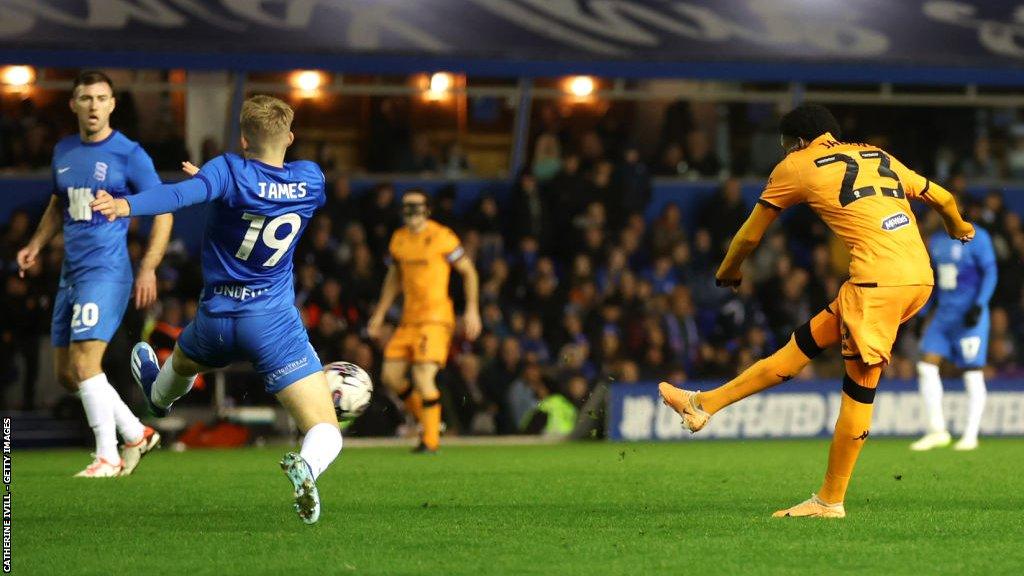 Jaden Philogene's two goals since joining Hull City have both come away from home in the last three games