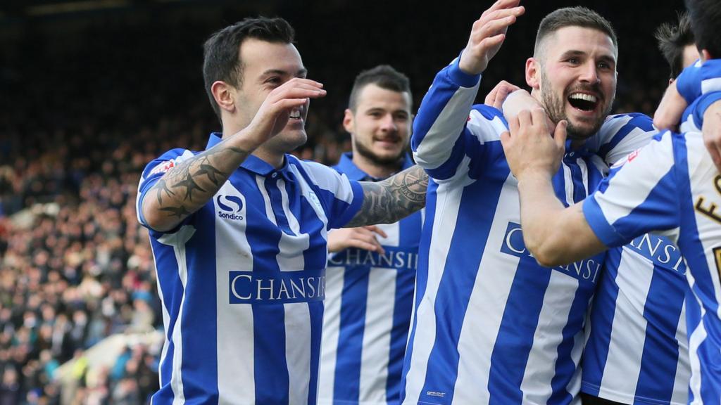 Sheffield Wednesday celebrate