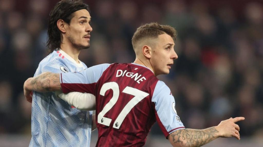 Aston Villa's Lucas Digne