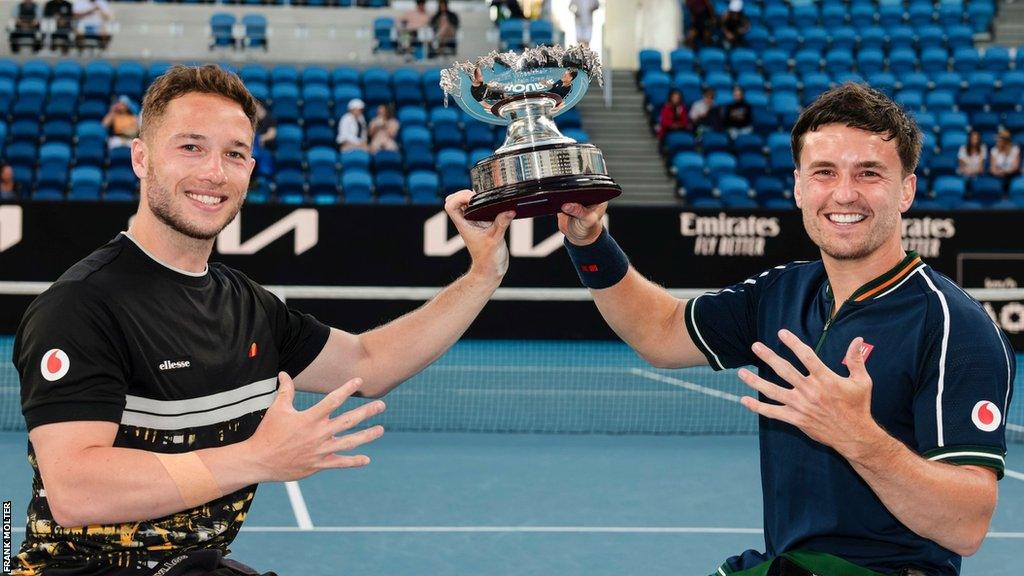 Alfie Hewett and Gordon Reid