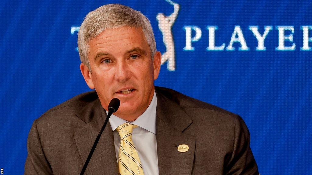 PGA Tour commissioner Jay Monahan