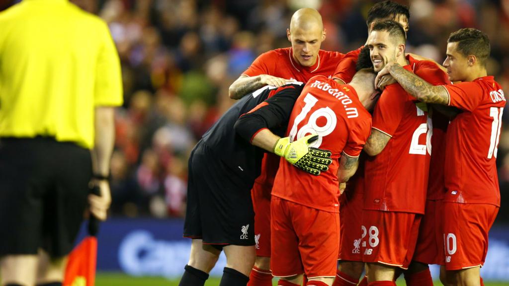 Liverpool celebrate