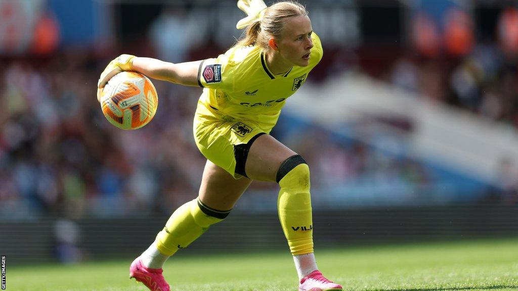 England goalkeeper Hannah Hampton