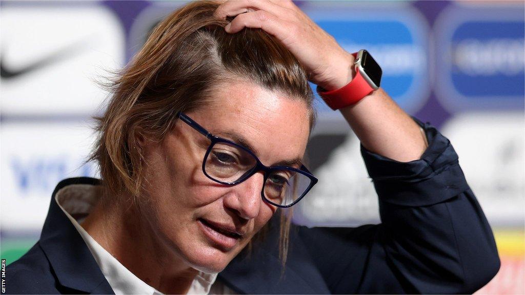 France coach Corinne Diacre