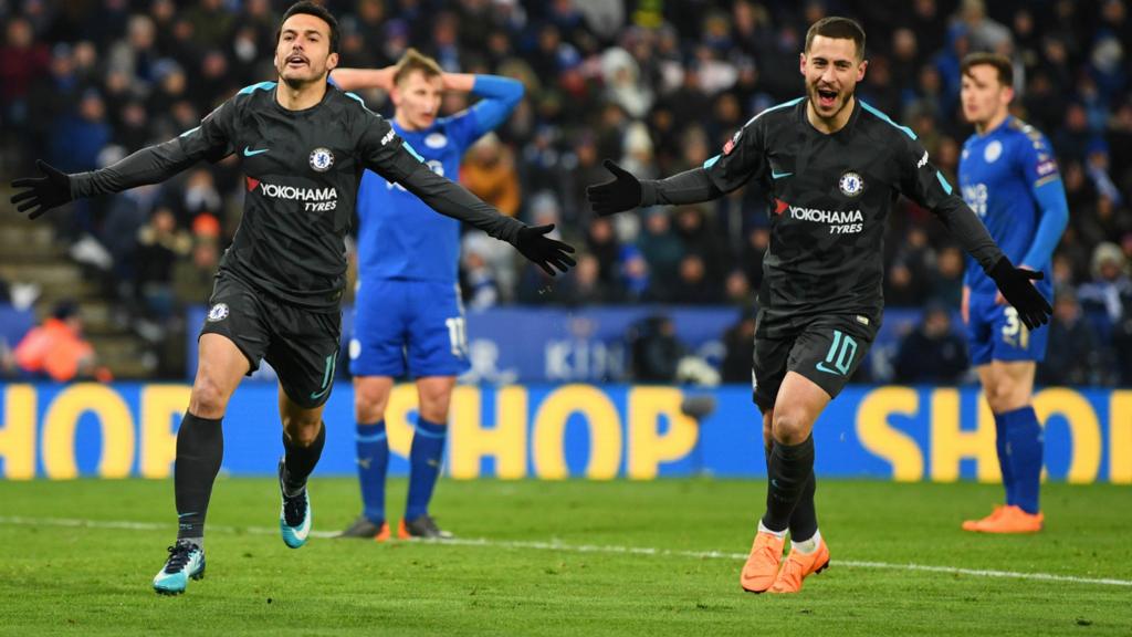 Pedro scores for Chelsea