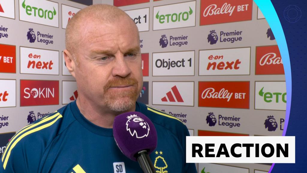 Dyche praises Forest's mix of 'good football & work ethic' in win over Spurs