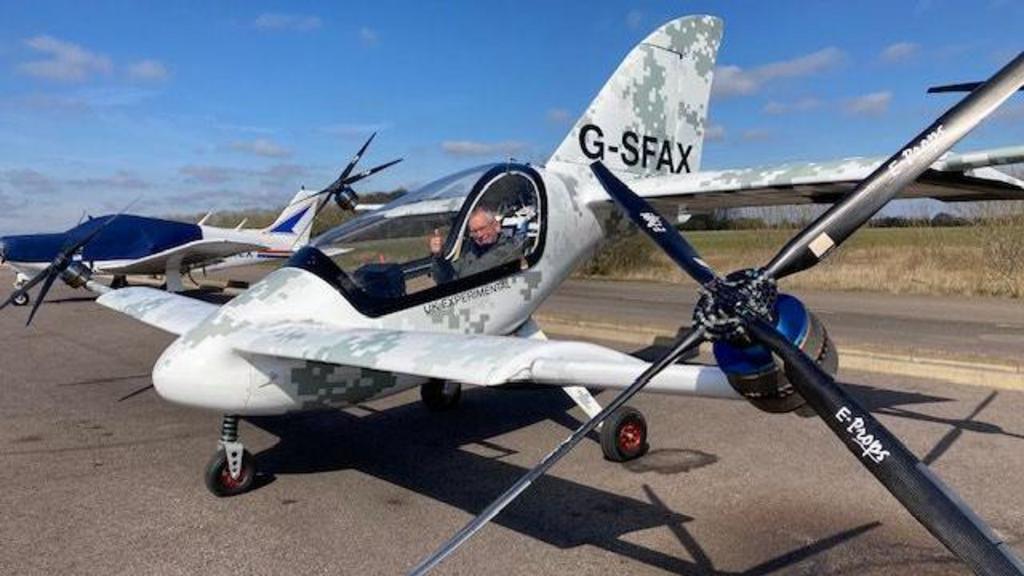 Could electric drones you can sit in take off?