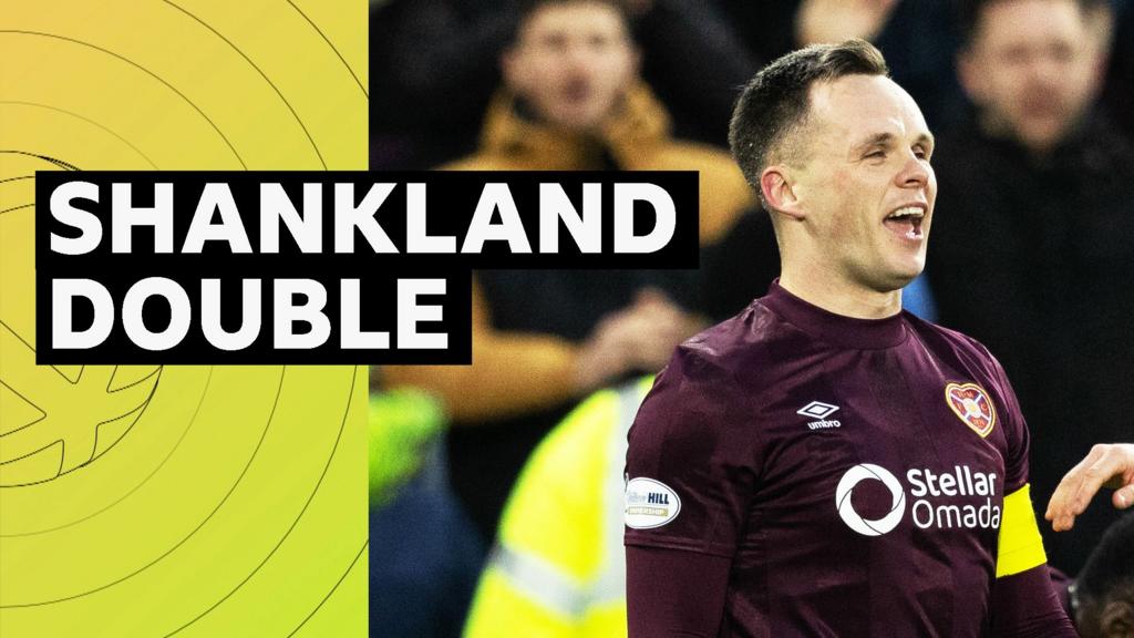 Shankland ends barren run with Hearts double